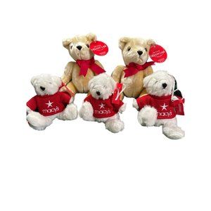 2013 Macy Holiday Lane Bears and Ornaments